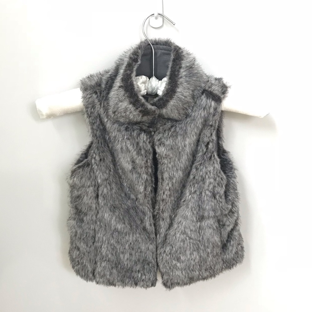 Lucky Brand faux fur vest